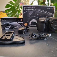 Black Magic Pocket 4k BMPCC 4k Cinema Camera + Accessories