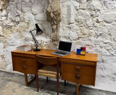 Mid Century Modern Desk By Elliots Of Newbury
