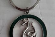 New harry potter key ring tag attached