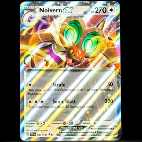 Noivern EX 091/131 Double Ultra Holo Rare Prismatic Evolutions Pokemon Card