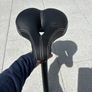 bike saddle and spring stem Image 2