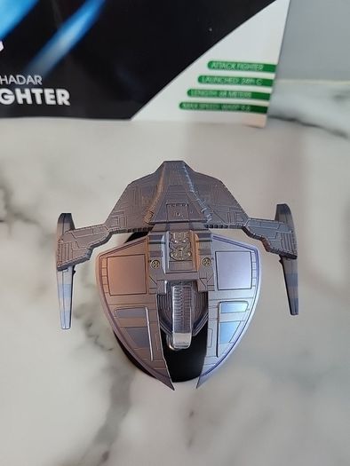 star trek eaglemoss jem hadar fighter
