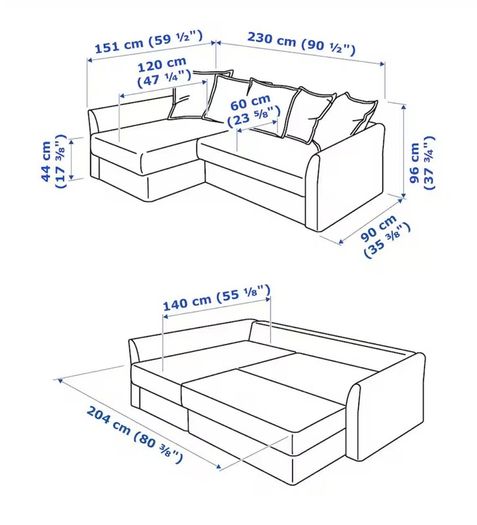 IKEA Holmsund sofa bed