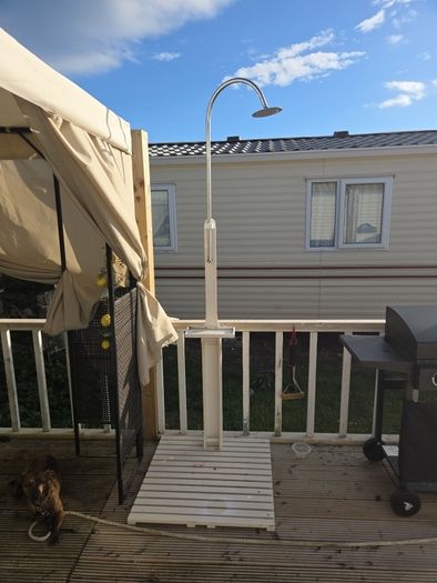 out door shower needs a tap head