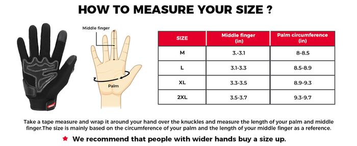 Motorcycle Gloves Men Women, Summer Motorbike Gloves Mens, Touch Screen Breathable Motorbike Gloves for Motocross Racing BMX MTB Cycling