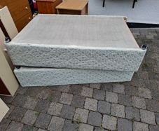Bed base 2 singles can be made into double