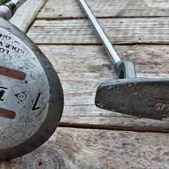 Dunlop Golf Number One Wood and Putter