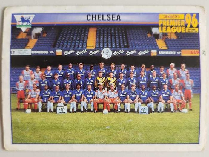 '96 Premier League - Merlin stickers