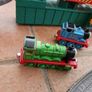 Thomas & Friends Take-n-Play Sodor Steamworks Repair Shed + Thomas + Henry + track Image 3