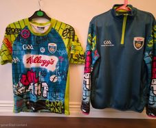 Official Kelloggs GAA Cul Camps Bundle Half Zip Top and Jersey Size 4A - Type B