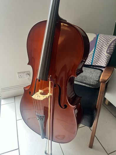 Antoni ACC35 Debut Cello - Full Size 4/4 - Solid Wood - Bow & Case