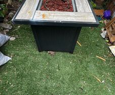 Garden fire-pit