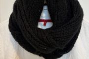 Snood - Black Knitted with Sequins