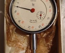 Vintage Soviet ChIZ ICH-10 Dial Indicator Gauge 0-10mm  industrialtoolstor