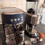 Sage Bambino Plus (Damson Blue)  De'Longhi Dedica Grinder Set Image 2
