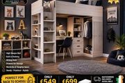 High Sleeepers with storage for sale in Ireland