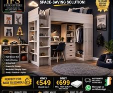High Sleeepers with storage for sale in Ireland