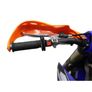 Pair of Acerbis Rally Profile Handguards For Motorbike Orange Color Image 4