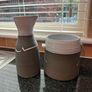 Paul Maloney Pottery Jug and Utensil Tidy Image 2