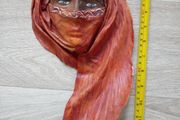 Vintage Rare Find Decorative Leather Mask.
