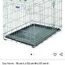 Dog crate : Large-Savic Image 2