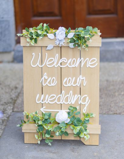 Wedding Welcome Sign for Hire/Rent