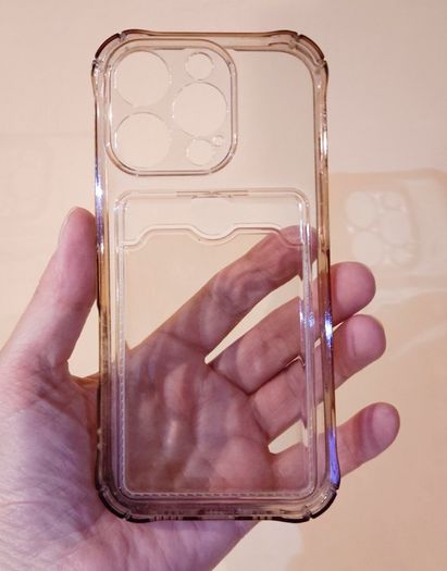 Two Transparent Phone Covers (new & Used).