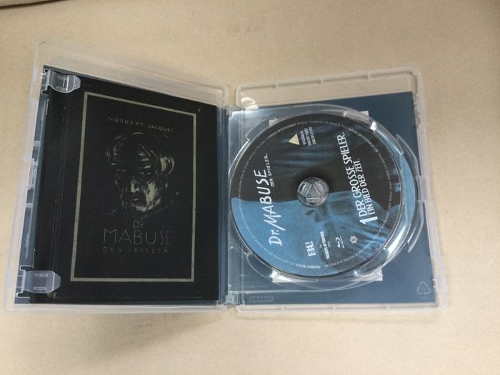 Eureka blu ray dr m abuse der spieler