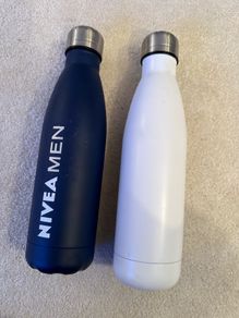 Two new metal water bottles