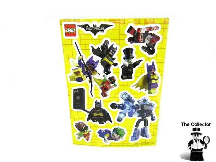 LEGO Batman movie minifigure series exclusive promotional sticker sheet stickers 29cm x 21cm