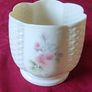 Vintage Donegal Parian China Rose Planter / Pot Made In Ireland Image 5