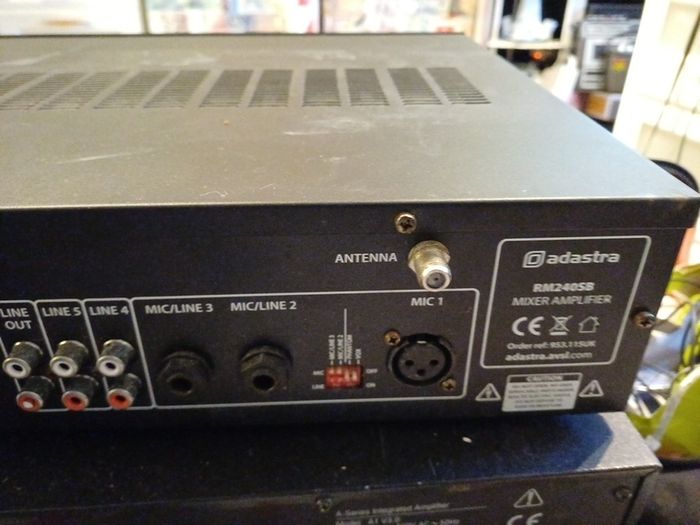 adastra Bluetooth mixer amplifier for repair or parts