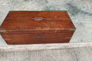 Antique Mahogany Sloped Writing Desk