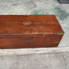 Antique Mahogany Sloped Writing Desk