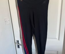 Adidas Adi color black ladies leggings size UK18/20 EU46/48 Postage included