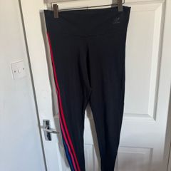 Adidas Adi color black ladies leggings size UK18/20 EU46/48 Postage included