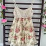 dress cream floral dress Christina v medium Image 4