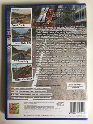 Xtreme Speed [2004] (Playstation 2 Game) [PAL]
