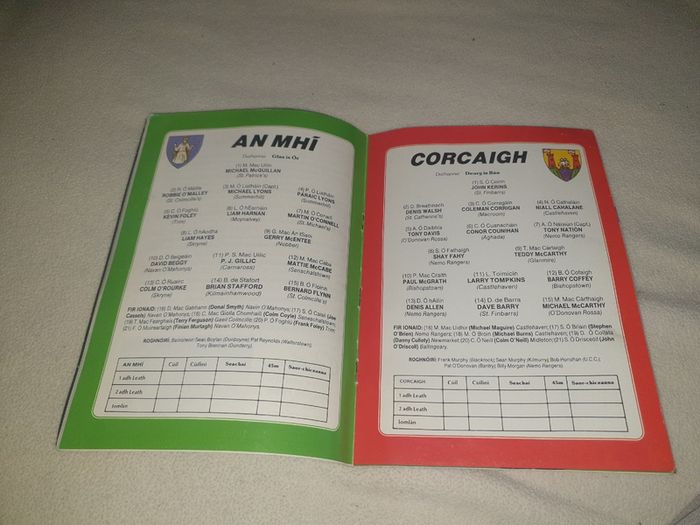 Gaa programmes 1988 All Ireland Football Final