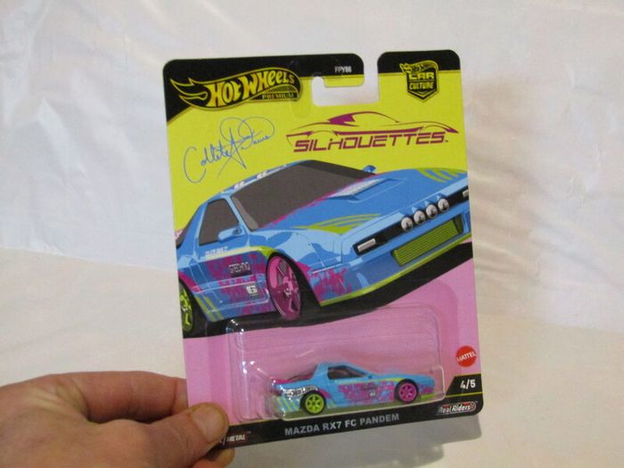 Hot Wheels Premium Car Culture Silhouettes Mazda RX7 FC Pandem Brand New Sealed