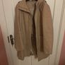 ASOS light beige hooded coat Image 4