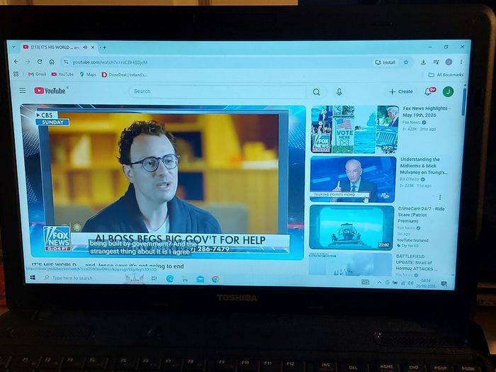Toshiba Satellite C660-18C, Intel Celeron CPU 925, 2.3GHz, 4GB Ram, 255GB HDD, Windows 10, Microsoft Edge, Chrome and VLC