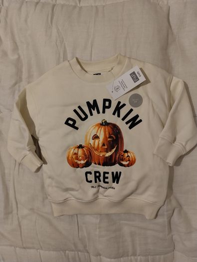 Fleece Lined Jumper Top, New With Tags