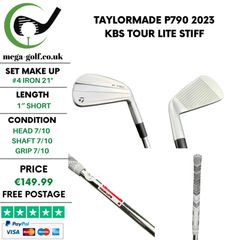 Taylormade P790 2023 #4 Iron 21 Degree / Kbs Tour Lite Stiff