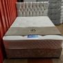 Double Luxus Divan Beds With Memory Foam Mattresses And Multiple Design Of Headboards Instock Image 3