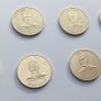 Irish Soccer Team (8) Coins from the USA 94 World Cup. Image 2