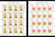 2008 Ireland Fauna &amp; Flora: Fungi Commemorative Stamp Sheetlet Plate 1A1A1A1A Mint Never Hinged (MNH)