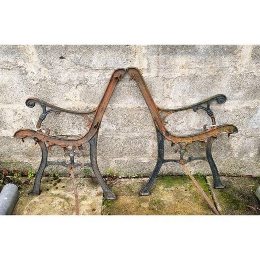 Cast Iron Bench Ends KAS1106