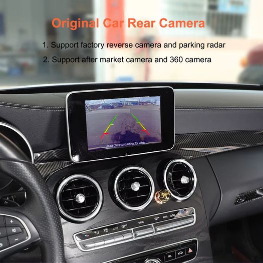 Wireless CarPlay Android Auto Decoder For Mercedes Benz NTG4.5 NTG5.0 W178 W117 W156 W203 W205 W207 W212 BT AUX GPS Car Module