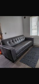 Leather sofa